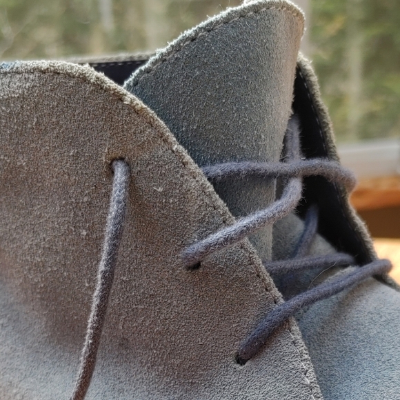 Incredible blue suede desert boots! - Picture 3 of 14